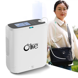 Generator oksigen aliran Nadi teknologi membuang zaitun dioperasikan baterai Mini portabel 4l dosis denyut nadi konsentrator oksigen portabel - Product Image 1