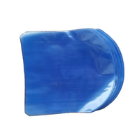 Film plastique transparent rétractable personnalisé, sacs thermorétractables en PVC POF