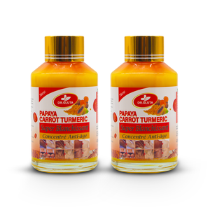 OEM Serum pemutih Super Label pribadi, pepaya & wortel & kunyit penuh dengan Formula Vitamin C manfaat Anti keriput Perawatan Kulit - Product Image 6