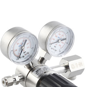 HCV01 a bassa pressione ad alta pressione Gas aria ossigeno elio regolatore con manometro e valvola di riduzione della pressione - Product Image 1