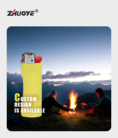 Fire Encendedores Cigarette briquet à gaz Logo personnalisé Rechargeable gaz Silex Briquet jetable Vente en gros Briquets Feuerzeug
