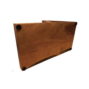 Table de chevet en acacia-Mini porte-page de livre en triangle, marque-page pour chambre à coucher table de chevet bureau bibliothèque décor de bureau - Product Image 5