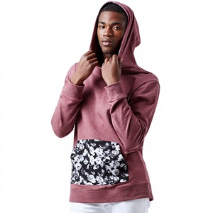 Sweat à capuche en molleton tricoté 100 % coton 340 g/m² sérigraphié, personnalisé, streetwear homme, coupe oversize XXXXL, avec poche kangourou - Product Image 2