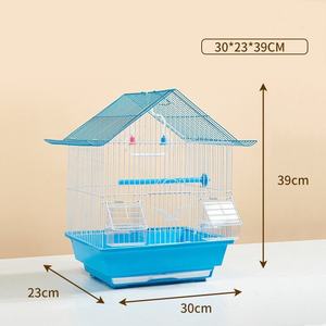 Tragbare Outdoor-Vogelkäfige für kleine und mittelgroße Wildvögel, luxuriöse Schaukäfige für Papageien, verstärkter Vogelkäfig für die Haustierzucht von Mynas - Product Image 3