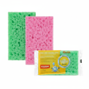 ฟองน้ำนุ่มและแผ่นใยขัดขนาด2P ทำจากโฟมที่มีประโยชน์สะดวกสบาย - Product Image 1