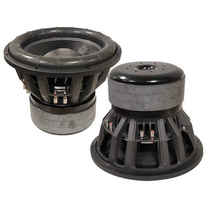 Haut-parleur de subwoofer de voiture de 15 pouces, 94 ohms, mono, cône en papier, haut-parleur audio de scène - Product Image 1