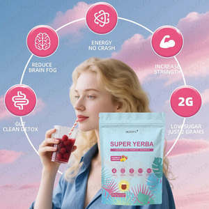 Té en Polvo de Yerba <span class=keywords><strong>Mate</strong></span> con Electrolitos para Hombres, Refuerzo Energético de Alta Calidad - Product Image 3