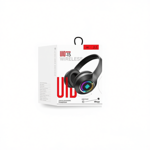 Casco Bluetooth Wireless Headset Over Ear Noise Cancelling With Led <b>Light</b> For <b>Gaming</b> And Music - Product Image 3