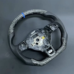 Volante Deportivo de Fibra de Carbono Forjado para Volkswagen Polo <span class=keywords><strong>Golf</strong></span> 6 <span class=keywords><strong>GTI</strong></span> R CC MK7 Mk6, Actualización para Modelos Antiguos - Product Image 4