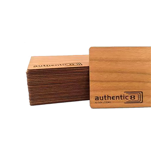 13.56MHz IC D43 RFID NFC Communication Écologique En Bois Bambou Proximité Lire Écrire Cartes D'affaires/VIP Sans Contact - Product Image 5