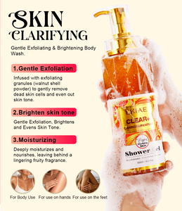 <span class=keywords><strong>Gel</strong></span> Douche Éclaircissant Instantané Marque Blanche – Correction Taches Brunes et Hyperpigmentation, Soulagement Peaux Sèches, Blanchissant - Product Image 5