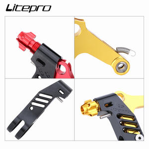 <span class=keywords><strong>Litepro</strong></span> pour poignée de frein CNC pour <span class=keywords><strong>v</strong></span>élos de route pliant BMX fil tirer <span class=keywords><strong>V</strong></span> poignée de frein avec leviers pour BMX et équitation sur route - Product Image 4