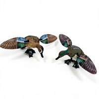 Canard volant électrique télécommandé, simulation d'animal, accessoires de chasse en extérieur, décoration de cour, matériau PE