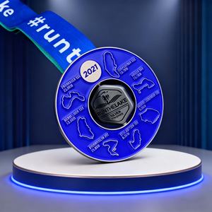 Medallas Personalizadas de Alta Calidad en Oferta, Medallas Deportivas de Fútbol y Baloncesto, Fabricación de Medallas de Oro, Medallas de Metal Artesanal con Cinta para el Cuello - Product Image 3