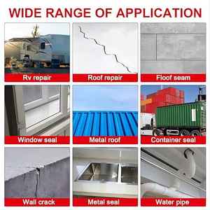 Ruban de feuille d'aluminium auto-adhésif Protection UV Ruban imperméable adapté aux fuites de toit - Product Image 6