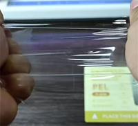 Película de Hidrogel PEL de 0.21mm, Protector de Pantalla Flexible Transparente Super HD para Máquina Plotter Ilimitada