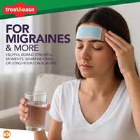 24 paquets de patchs de gel rafraîchissant pour soulager les maux de tête et les migraines, non médicamenteux, adhésifs doux, longue durée, pour adultes