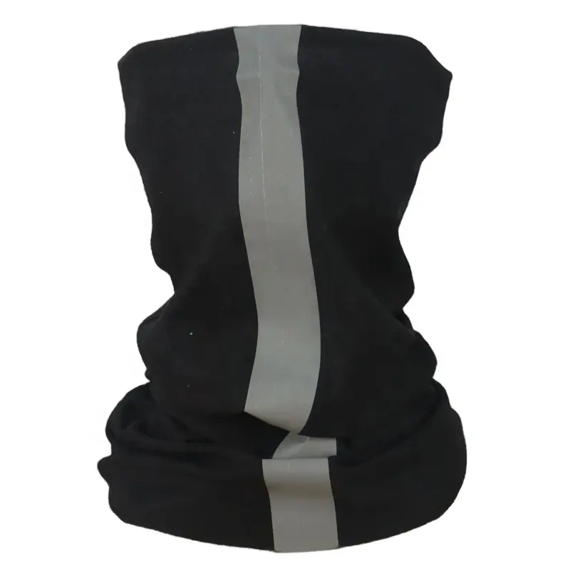 Оптовая продажа, изготовленный на заказ логотип UPF50 + высокоэластичный бесшовный шейный Гетр для уличных платков с матовым молочным шелком