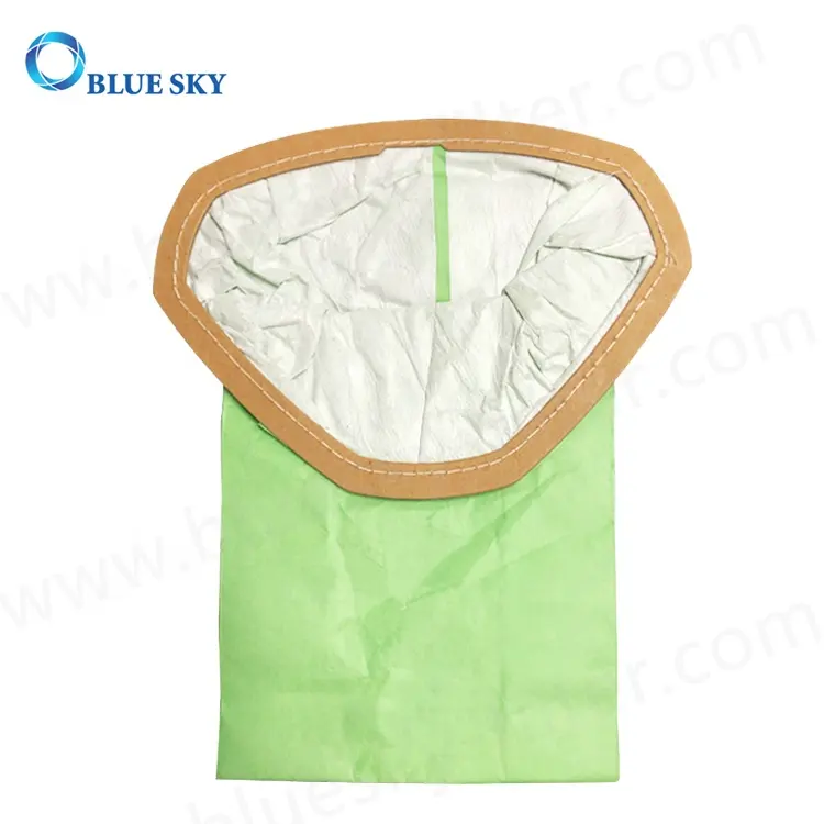 Green Vacuum Cleaner Paper Filter Dust Bag Replacement for ProTeams 107314 SuperCoach Pro 6QT