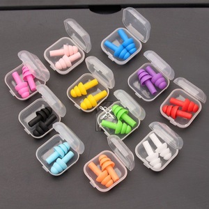 Tapones <span class=keywords><strong>para</strong></span> <span class=keywords><strong>los</strong></span> Oídos de Silicona de Alta Calidad, Impermeables, con Estuche, <span class=keywords><strong>para</strong></span> Natación, Protección <span class=keywords><strong>para</strong></span> Entrenamiento, Principiantes, Talla Adulto - Product Image 3