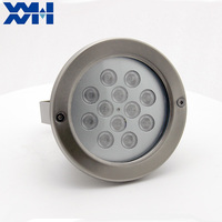 Hittebestendige SS316L IP68 RGBWA LED onderwater spotfonteinverlichting voor grootschalige projecten aan zeegelegen fonteinen