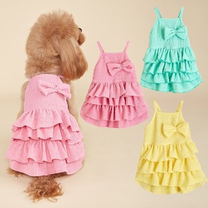 Nuevo Vestido de Princesa para Perros Pequeños, Ropa Fina para Teddy, Bichón y Otros Perros Pequeños, Vestido Tipo Caramelo, Ropa para Gatos - Product Image 1