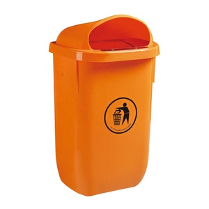 Cubo de <span class=keywords><strong>basura</strong></span> de plástico doble, contenedor de <span class=keywords><strong>basura</strong></span> de 13 galones, <span class=keywords><strong>50</strong></span> <span class=keywords><strong>litros</strong></span> - Product Image 2