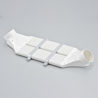 Application extérieure de Crosser de faisceau rectangulaire en plastique de Ventilation d'air frais pour les hôpitaux de sous-sol de salle à manger d'hôtels