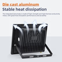 Reflector Solar LED para Exteriores, Comercial, Regulable, Impermeable IP65, 30W, Alta Luminosidad, 6000K Luz Diurna, 2 Años de Garantía, CRI 80, Haz de Luz de 120°
