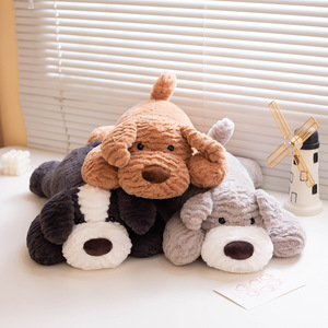 Peluche de Perro con Orejas Grandes, Peluche Suave de Border <span class=keywords><strong>Collie</strong></span> con Pelo Dorado, Almohada para Dormir, Muñeco de Peluche, Regalo de Cumpleaños, Navidad, Decoración del Hogar - Product Image 1