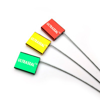 Câble de verrouillage sécurisé US-CC181 réglable et numéroté pour camion, 1,8 mm, avec serrure à câble