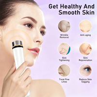 Appareil de beauté à induction par chaleur pour la maison, massage par vibration, nettoyage en profondeur, machine de soin du visage avec batterie intégrée