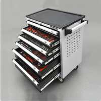 Armoires à outils multifonctionnelles MAXPOWER, armoire à outils à roulettes avec 5 tiroirs