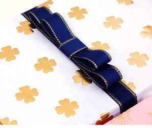 Luxury Metallic Foil Gift <b>Wrapping</b> <b>Paper</b> Sheet with Printed Four Leaf Clover Heart Hexagram - Product Image 6