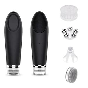 <span class=keywords><strong>Brosse</strong></span> nettoyante multifonctionnelle <span class=keywords><strong>pour</strong></span> le <span class=keywords><strong>visage</strong></span> Nettoyant et masseur chaud électrique Compresse chaude <span class=keywords><strong>pour</strong></span> le <span class=keywords><strong>visage</strong></span> et les yeux Appareil de beauté - Product Image 1