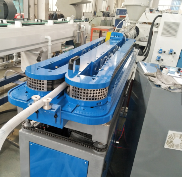 Пластиковый, полиэтиленовый, поливинилхлоридный, медицинский, электрический, гибкий, гофрированный трубчатый шланг, экструдер, машина для изготовления