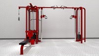 Machine de gymnastique avec câble, Multi 5 Station, meilleure vente