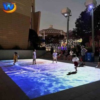 Sistema de Proyección Holográfica Interactiva para Exteriores, Proyector Holográfico Digital para Pisos, para Parques de Diversiones y Resorts, Venta al Por Mayor