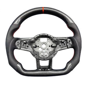 Volant en Fiber de carbone <span class=keywords><strong>prix</strong></span> usine pour Volkswagen <span class=keywords><strong>Golf</strong></span> 7 75 GTI GTD <span class=keywords><strong>GTE</strong></span> R Polo GTI Tiguan Passat volant - Product Image 3