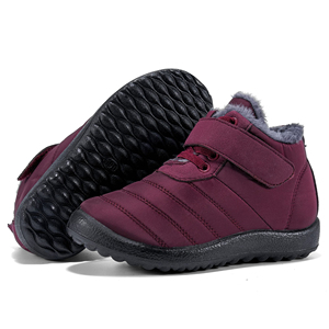 Bottes d'hiver imperméables pour femmes YL-26160, doublées de fourrure chaude, pour la marche en extérieur, les jours neigeux, les températures froides, ODM/OEM - Product Image 1