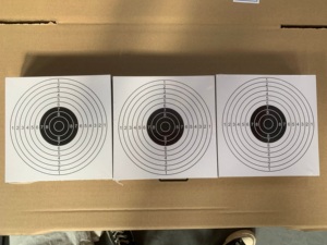 17 * 17cm 100ピース/バッグ屋外撮影ターゲット練習紙段ボールターゲット - Product Image 3