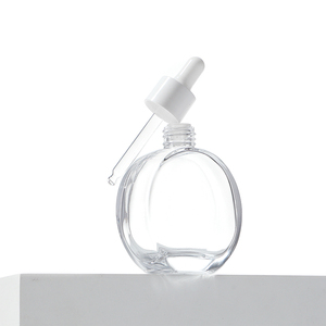 Bouteilles compte-gouttes <span class=keywords><strong>en</strong></span> verre transparentes vides de 60 ml pour cosmétiques, soins de la peau et huiles essentielles avec bouchon à vis – Emballage cosmétique <span class=keywords><strong>en</strong></span> <span class=keywords><strong>gros</strong></span> - Product Image 4