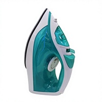 Fer à vapeur électrique multicolore professionnel avec plaque en céramique pour un repassage en douceur des vêtements