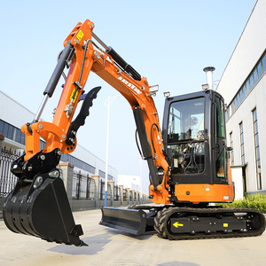 Mini-excavatrice 3,5 tonnes, 2 tonnes, 1 tonne, moteur EPA 5, excavatrice pour usage agricole et domestique, petite mini-excavatrice sur chenilles - Product Image 3