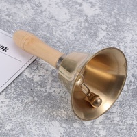 Großeinkauf Volkskunst Tanz konzert Kupfer produkte Distinct Wooden Hand Bells
