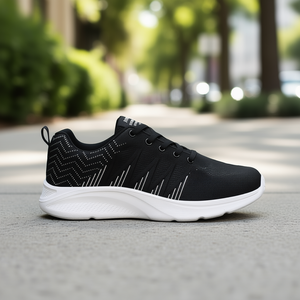 Chaussures de marche décontractées pour hommes, tige en maille respirante, semelle extérieure en EVA, toutes saisons, tendance de la mode, taille 38 à 45 - Product Image 2