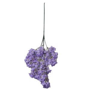 Bouquet de fleurs artificielles en soie Yixuan Lilac Cross, réaliste, pour décoration de mariage - Product Image 5