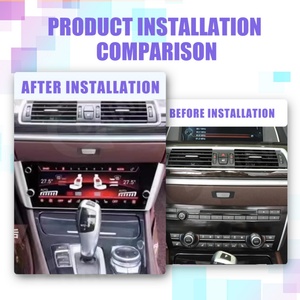 Panneau de commande de climatisation LCD pour BMW Série 5 GT F07 2009 - 2017, écran tactile de climatisation, commande vocale AI - Product Image 5