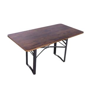 Mesa Plegable para Cerveza al Aire Libre, Económica, para Jardín, Mesa Plegable para Beer Pong, para Eventos y Fiestas, Base para Mesa - Product Image 6