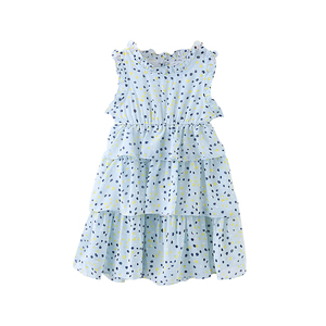 Produits innovants pour l'importation, robe d'été pour bébé fille en tulle superposé à fleurs, pour la vente en ligne - Product Image 1